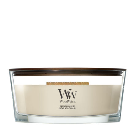 Afbeeldingen van Patchouli Crème Ellipse Geurkaars