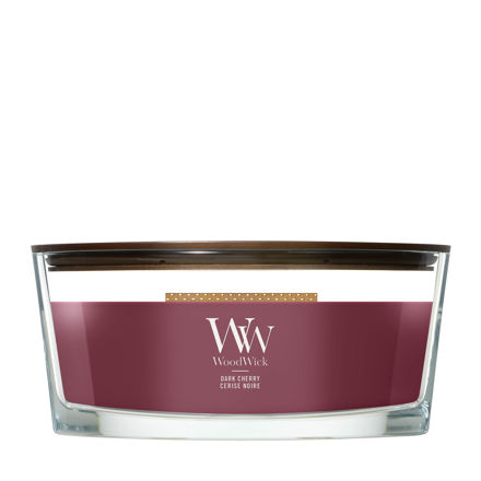Afbeeldingen van Dark Cherry Ellipse Geurkaars